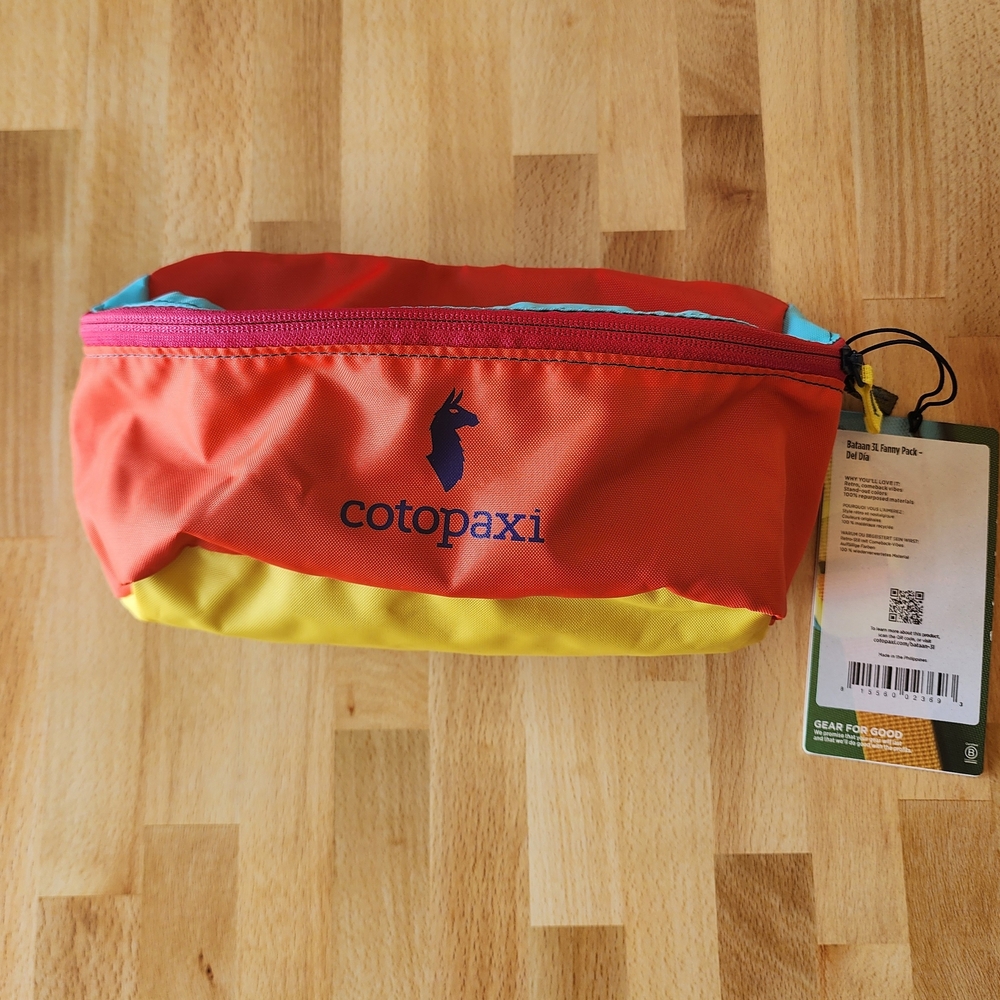 Cotopaxi Multicolor Travel Pouch